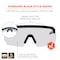 Ergodyne AEGIR, Safety Glasses, Clear Lens, Matte Black Frame Frame AEGIR - alternate 8